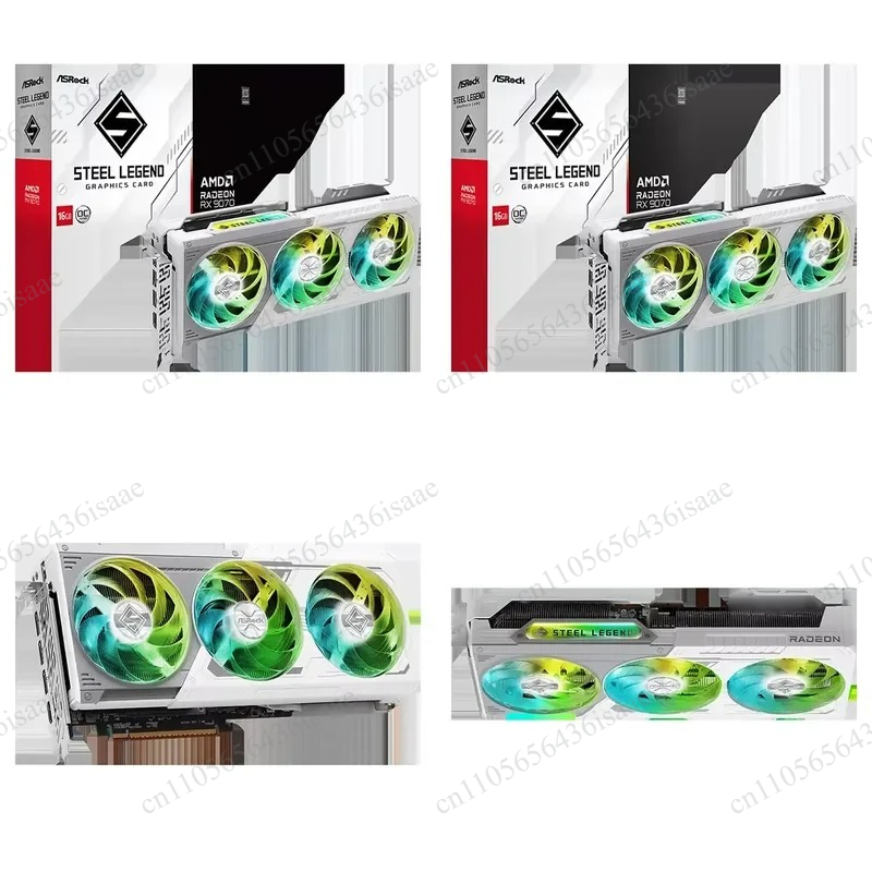 Radeon RX 9070 XT 16GB GDDR6 G - Triple Fan Gaming Graphics Card 16Gb recension och pris
